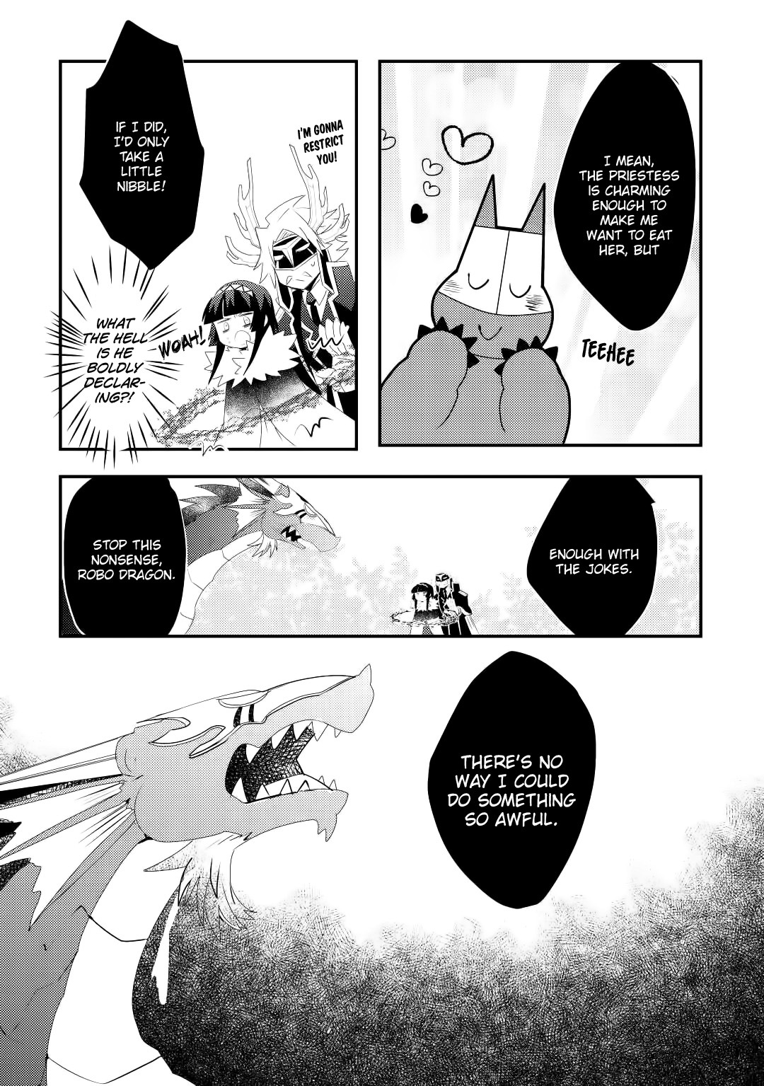 The Dragon and the Dragon-Slayer Priestess Chapter 13 3